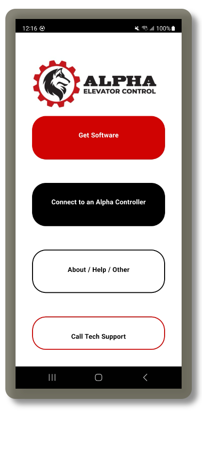 Alpha+ app screenshot